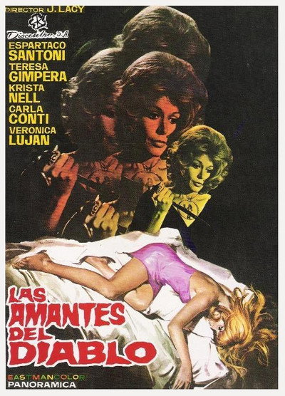 Póster de Las amantes del diablo