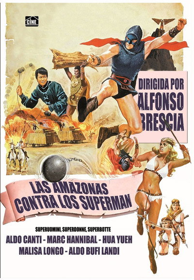 Póster de Las 'Amazonas' contra los 'Superman'