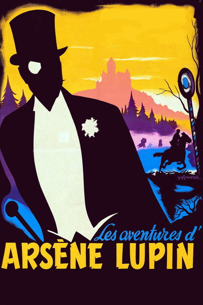 Póster de Las aventuras de Arsenio Lupin