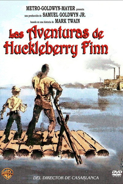 Póster de Las aventuras de Huckleberry Finn