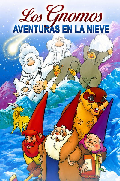 Póster de Las aventuras de los gnomos en la nieve