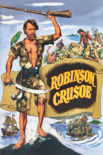 Póster de Las aventuras de Robinson Crusoe