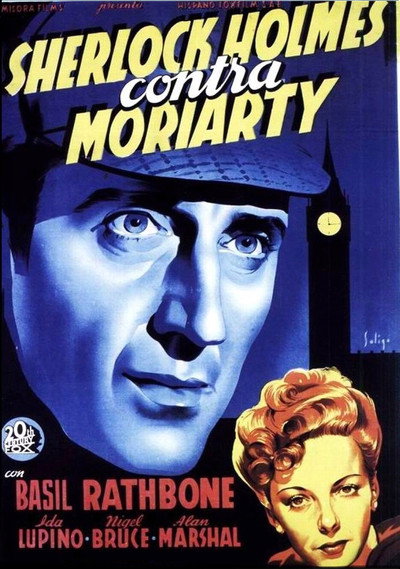 Póster de Las aventuras de Sherlock Holmes