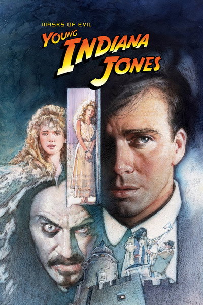 Póster de Las Aventuras del Joven Indiana Jones: la Mascara de la Maldad