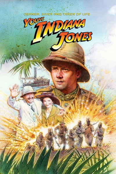 Póster de Las aventuras del joven Indiana Jones: Oganga, el que da y quita la vida