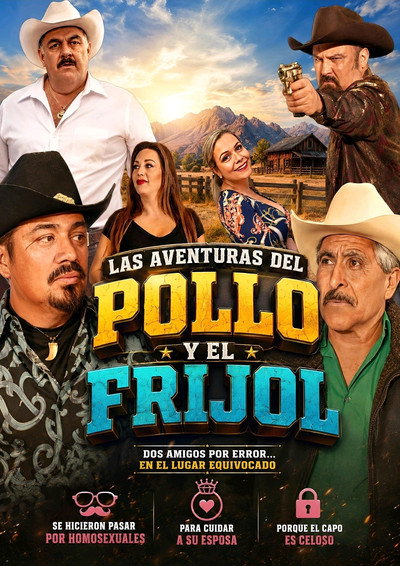 Póster de Las Aventuras Del Pollo Y El Frijol