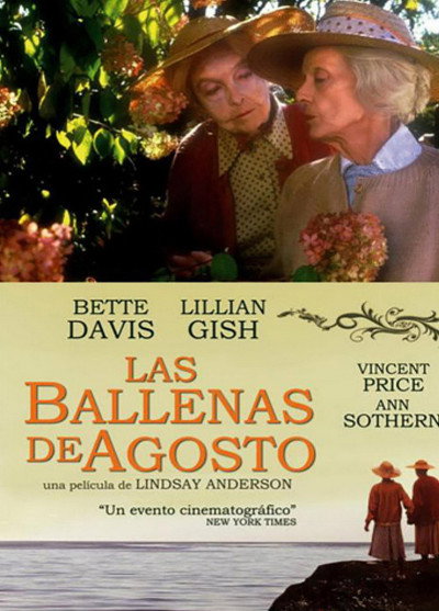 Póster de Las ballenas de agosto