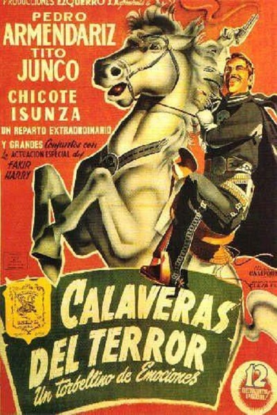 Póster de Las calaveras del terror