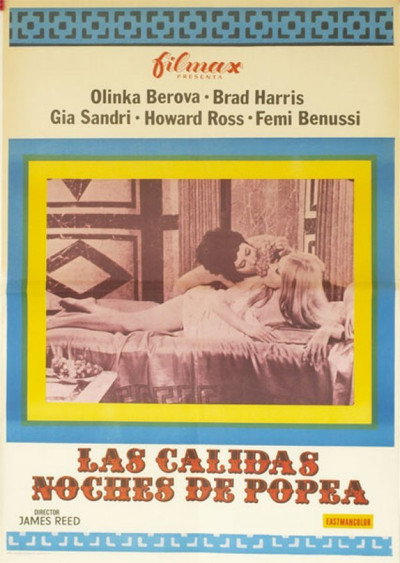 Póster de Las calidas noches de Poppea