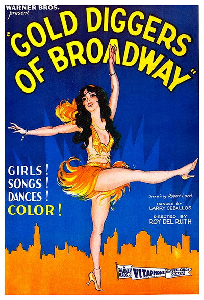 Póster de Las castigadoras de Broadway