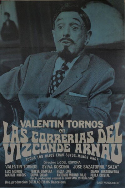 Póster de Las correrías del Vizconde Arnau