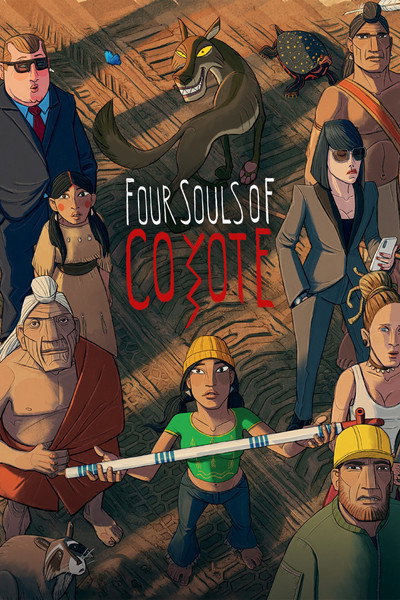 Póster de Las cuatro almas del coyote