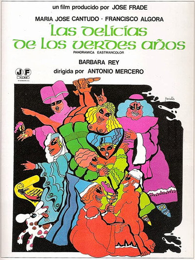 Póster de Las delicias de los verdes años