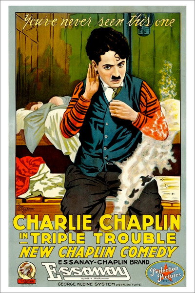 Póster de Las desdichas de Charlot