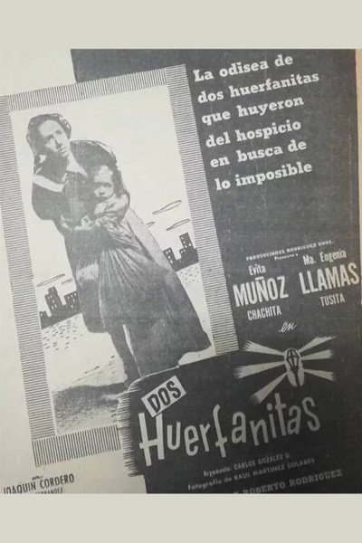 Póster de Las dos huerfanitas