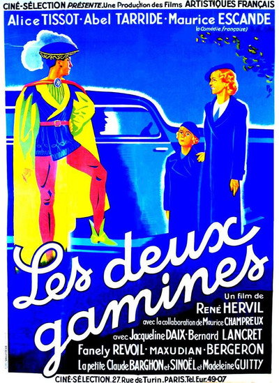 Póster de Las dos niñas de París