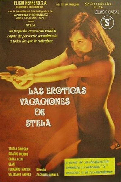 Póster de Las eróticas vacaciones de Stela