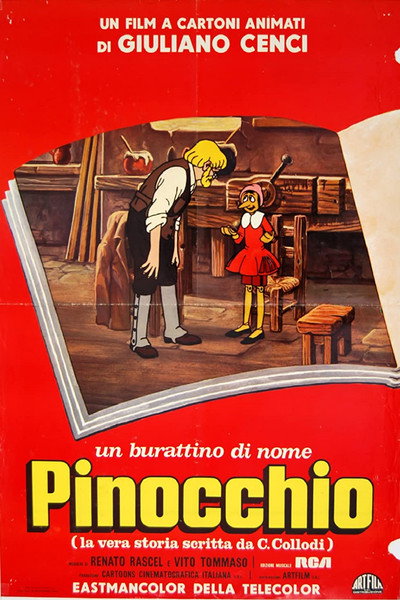 Póster de Las fantasias de Pinocho
