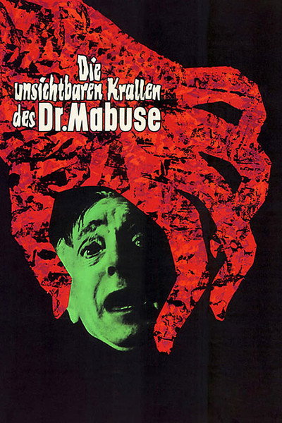 Póster de Las garras invisibles del Doctor Mabuse