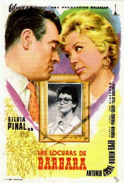 Póster de Las locuras de Bárbara