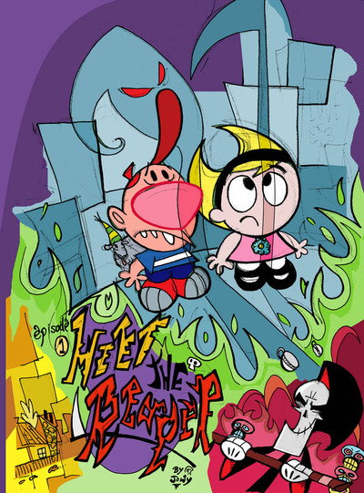 Póster de Las macabras aventuras de Billy y Mandy: Encuentro con Calavera
