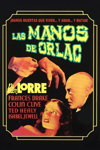 Póster de Las manos de Orlac