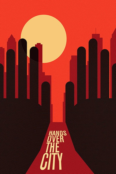 Póster de Las manos sobre la ciudad