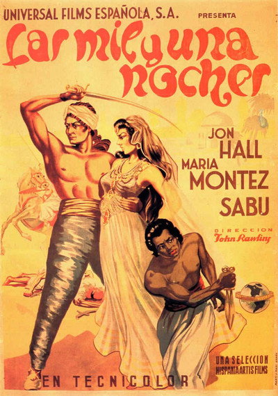 Póster de Las mil y una noches