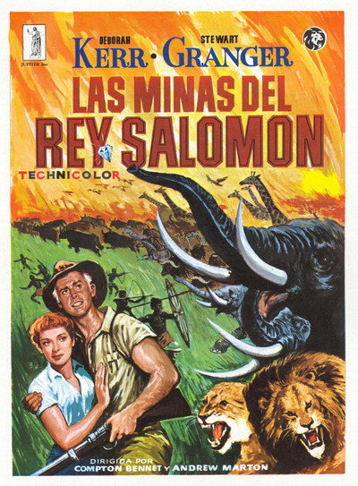 Póster de Las minas del rey Salomón