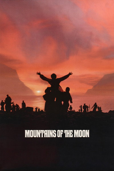 Póster de Las montañas de la luna