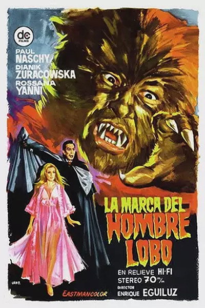 Póster de Las noches del Hombre Lobo
