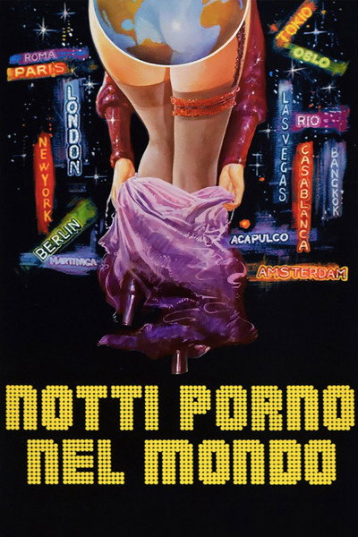 Póster de Las noches porno del mundo