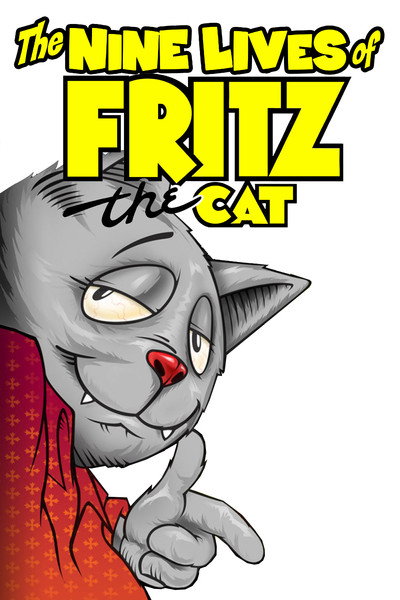 Póster de Las nueve vidas de Fritz el gato