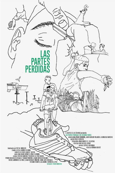 Póster de Las Partes Perdidas