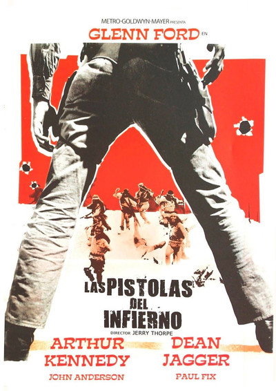Póster de Las pistolas del infierno