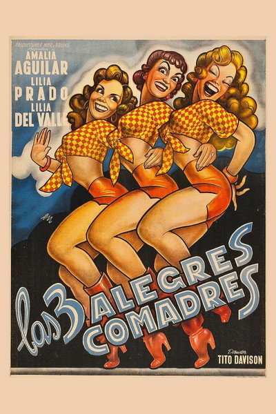 Póster de Las tres alegres comadres