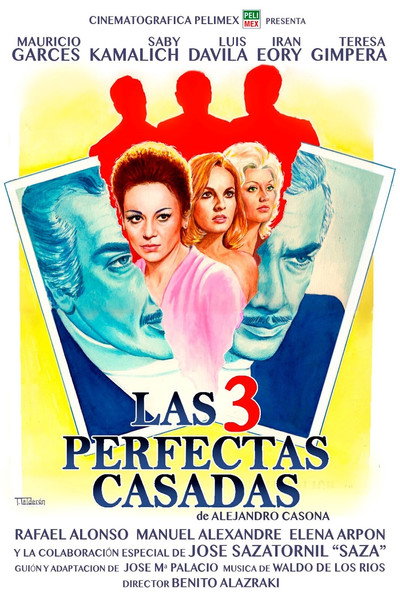 Póster de Las tres perfectas casadas