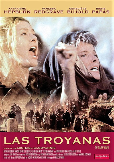 Póster de Las troyanas