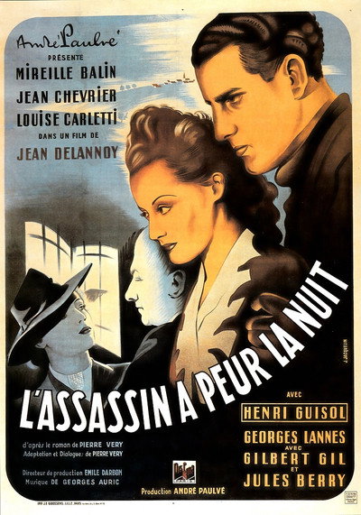 Póster de L'assassin a peur la nuit