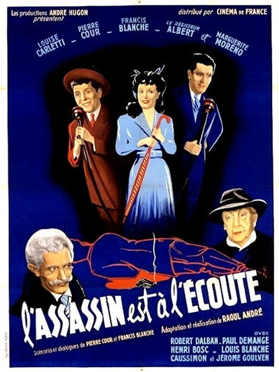 Póster de L'assassin est à l'écoute
