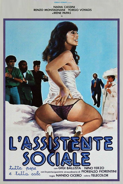 Póster de L'assistente sociale tutto pepe