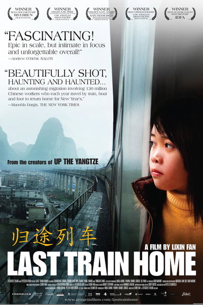 Póster de Last Train Home