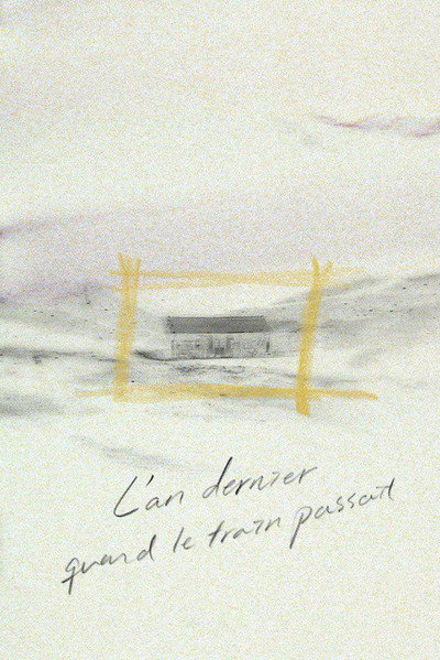 Póster de Last Year When the Train Passed By