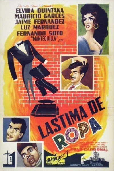 Póster de Lástima de ropa
