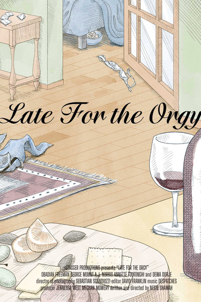 Póster de Late for the Orgy