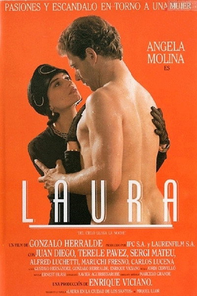 Póster de Laura a la ciutat dels sants