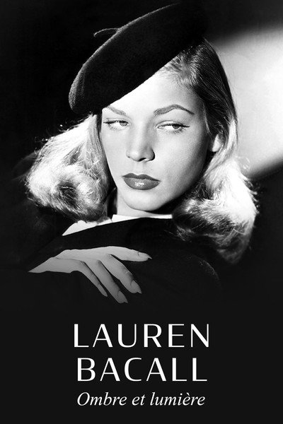 Póster de Lauren Bacall, luces y sombras