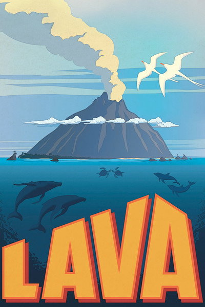 Póster de Lava