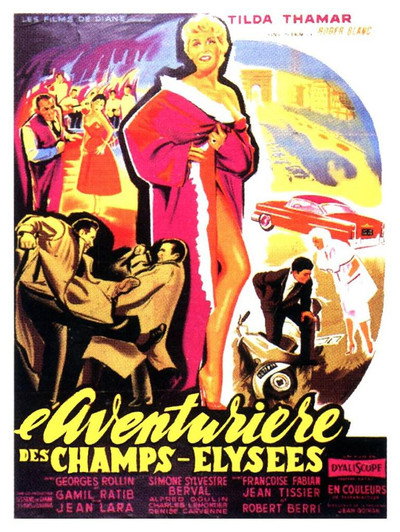 Póster de L'aventurière des Champs-Élysées