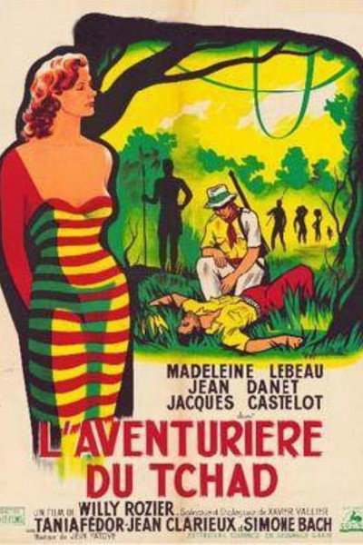 Póster de L'aventurière du Tchad
